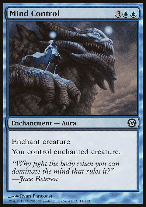 Mind Control, Duels of the Planeswalkers #11, Magic: The Gathering card