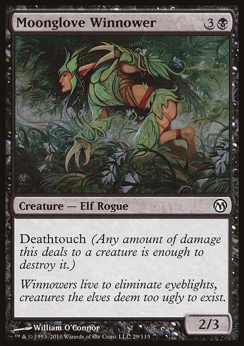 Moonglove Winnower, Duels of the Planeswalkers #29, Magic: The Gathering card