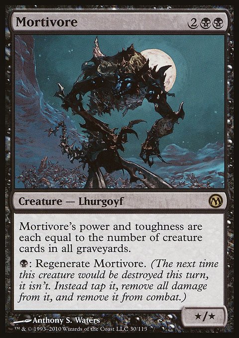 Mortivore, Duels of the Planeswalkers #30, Magic: The Gathering card