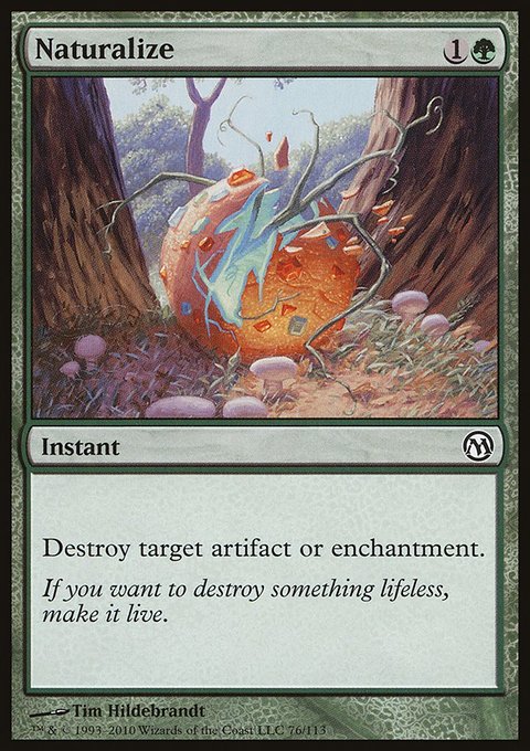 Naturalize, Duels of the Planeswalkers #76, Magic: The Gathering card