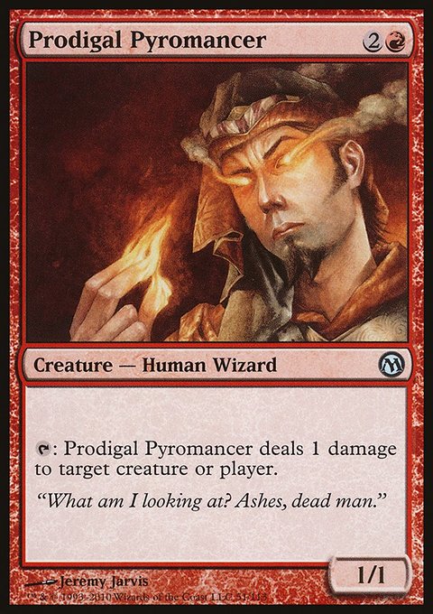 Prodigal Pyromancer, Duels of the Planeswalkers #51, Magic: The Gathering card