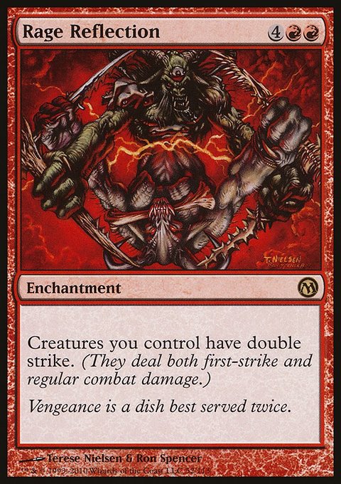 Rage Reflection, Duels of the Planeswalkers #52, Magic: The Gathering card