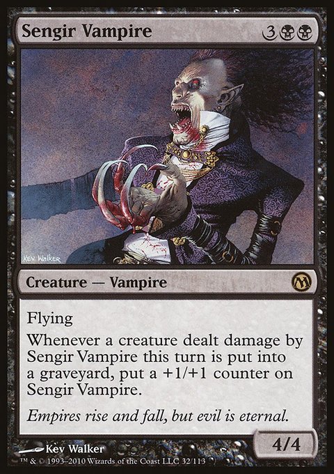 Sengir Vampire, Duels of the Planeswalkers #32, Magic: The Gathering card