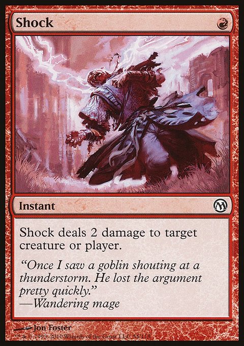 Shock, Duels of the Planeswalkers #54, Magic: The Gathering card