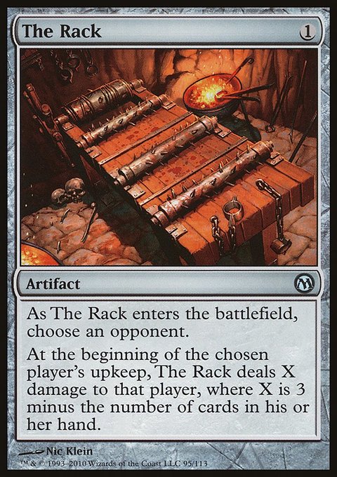 The Rack, Duels of the Planeswalkers #95, Magic: The Gathering card