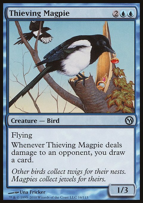 Thieving Magpie, Duels of the Planeswalkers #16, Magic: The Gathering card