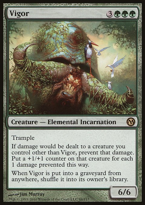 Vigor, Duels of the Planeswalkers #88, Magic: The Gathering card