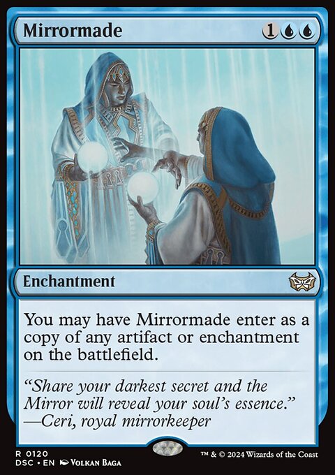 Mirrormade, Duskmourn: House of Horror Commander #120, Magic: The Gathering card