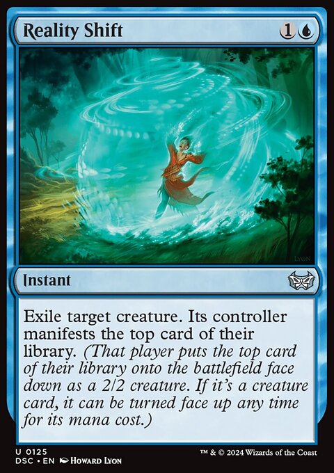 Reality Shift, Duskmourn: House of Horror Commander #125, Magic: The Gathering card