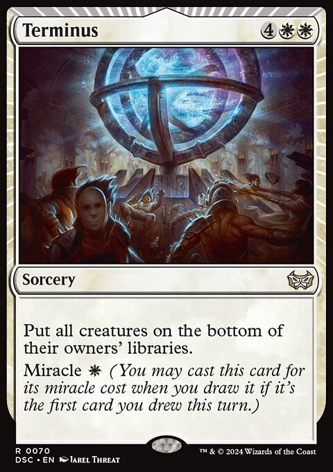 Terminus, Duskmourn: House of Horror Commander #70, Magic: The Gathering card