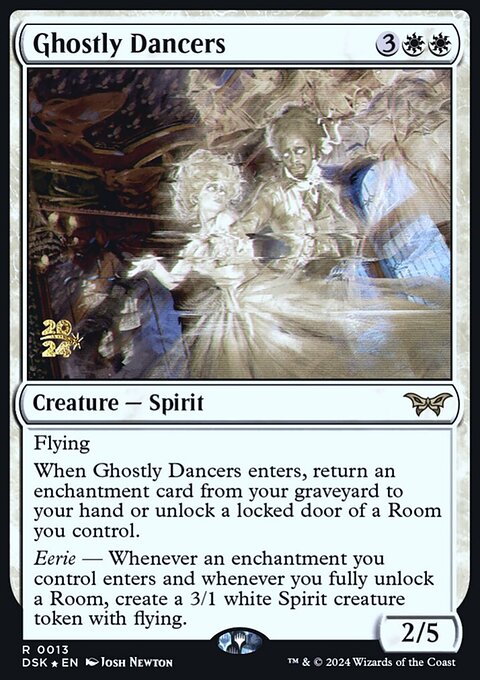 Ghostly Dancers, Duskmourn: House of Horror Promos #13s, Magic: The Gathering card