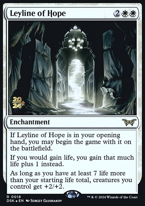 Leyline of Hope, Duskmourn: House of Horror Promos #18s, Magic: The Gathering card