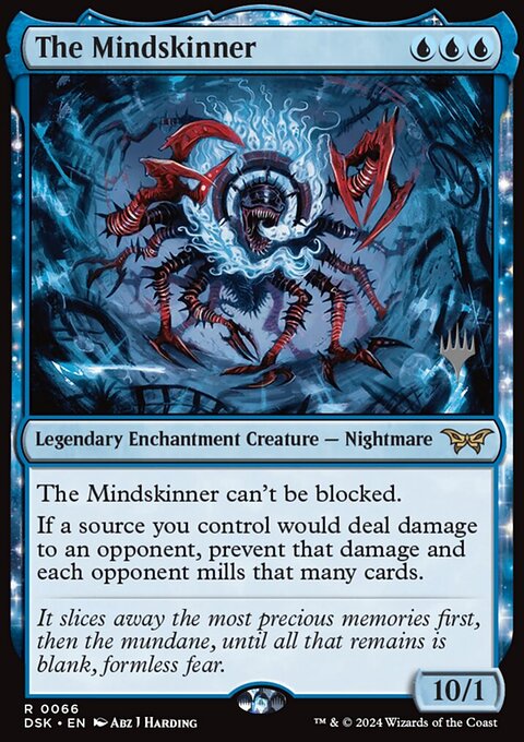 The Mindskinner, Duskmourn: House of Horror Promos #66p, Magic: The Gathering card