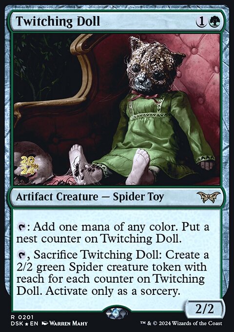 Twitching Doll, Duskmourn: House of Horror Promos #201s, Magic: The Gathering card