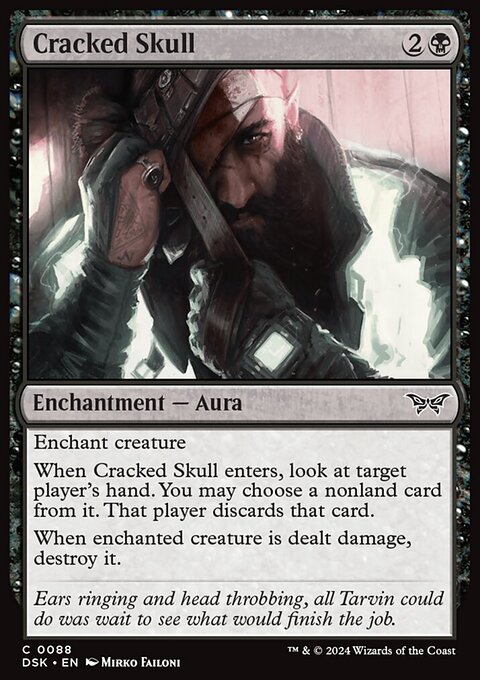 Cracked Skull, Duskmourn: House of Horror #88, Magic: The Gathering card