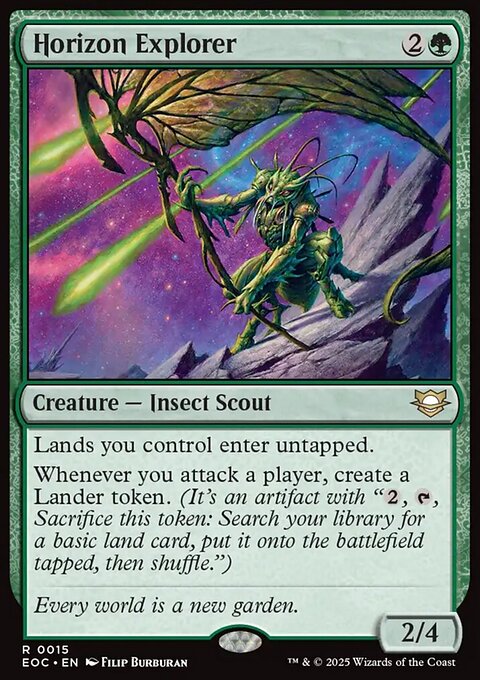Horizon Explorer, Edge of Eternities Commander #15, Magic: The Gathering card