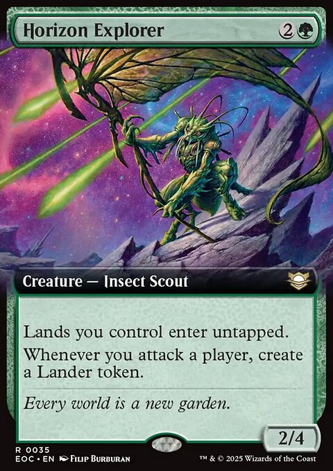 Horizon Explorer, Edge of Eternities Commander #35, Magic: The Gathering card