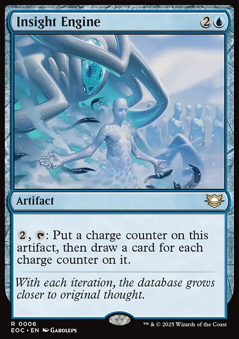 Insight Engine, Edge of Eternities Commander #6, Magic: The Gathering card