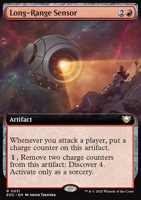 Long-Range Sensor, Edge of Eternities Commander #31, Magic: The Gathering card