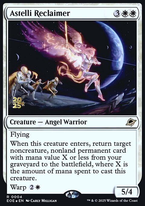 Astelli Reclaimer, Edge of Eternities Promos #4s, Magic: The Gathering card