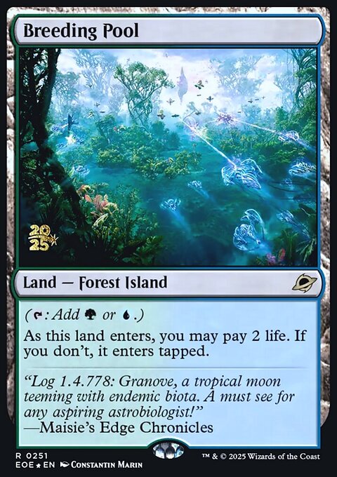 Breeding Pool, Edge of Eternities Promos #251s, Magic: The Gathering card