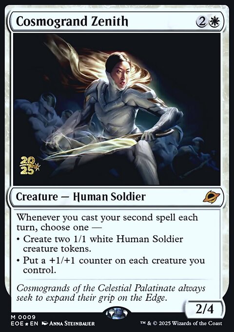 Cosmogrand Zenith, Edge of Eternities Promos #9s, Magic: The Gathering card