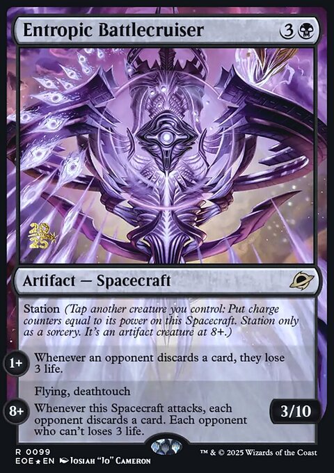 Entropic Battlecruiser, Edge of Eternities Promos #99s, Magic: The Gathering card