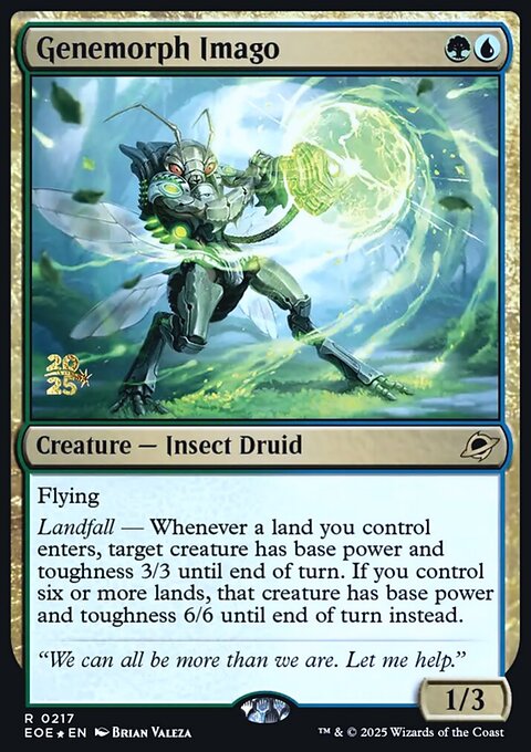 Genemorph Imago, Edge of Eternities Promos #217s, Magic: The Gathering card