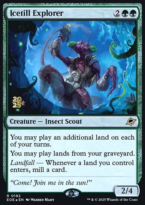Icetill Explorer, Edge of Eternities Promos #192s, Magic: The Gathering card