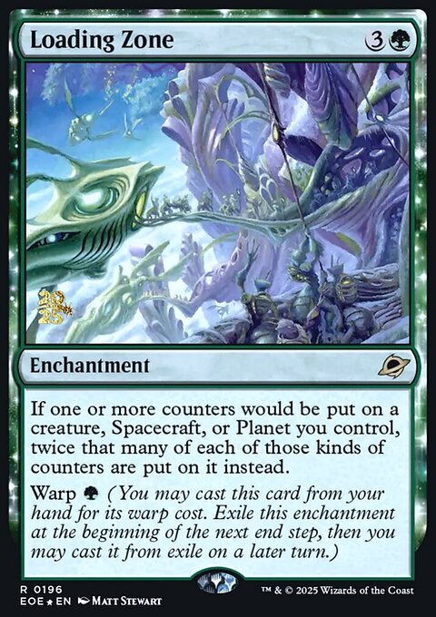 Loading Zone, Edge of Eternities Promos #196s, Magic: The Gathering card