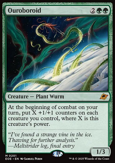 Ouroboroid, Edge of Eternities Promos #201p, Magic: The Gathering card