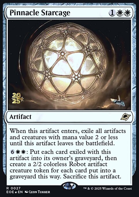 Pinnacle Starcage, Edge of Eternities Promos #27s, Magic: The Gathering card