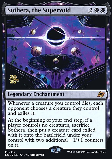 Sothera, the Supervoid, Edge of Eternities Promos #115s, Magic: The Gathering card