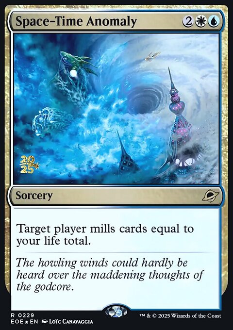 Space-Time Anomaly, Edge of Eternities Promos #229s, Magic: The Gathering card