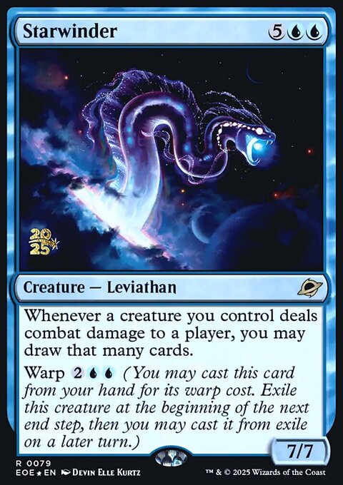 Starwinder, Edge of Eternities Promos #79s, Magic: The Gathering card