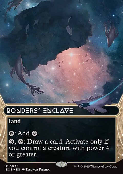 Bonders' Enclave, Edge of Eternities: Stellar Sights #94, Magic: The Gathering card
