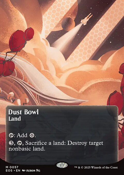 Dust Bowl, Edge of Eternities: Stellar Sights #57, Magic: The Gathering card