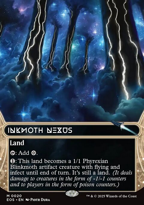 Inkmoth Nexus, Edge of Eternities: Stellar Sights #20, Magic: The Gathering card
