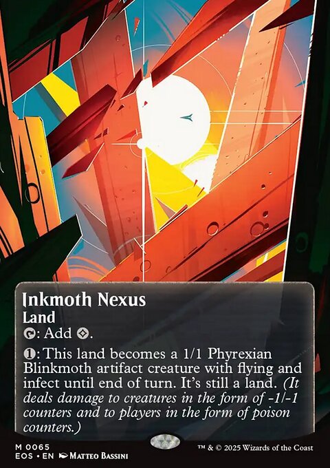 Inkmoth Nexus, Edge of Eternities: Stellar Sights #65, Magic: The Gathering card