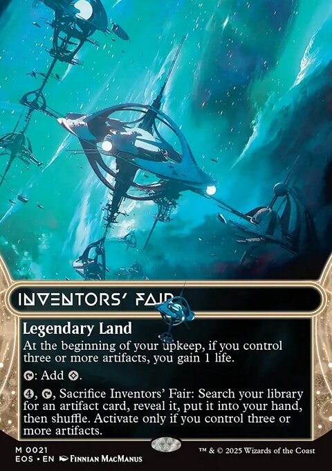 Inventors' Fair, Edge of Eternities: Stellar Sights #21, Magic: The Gathering card