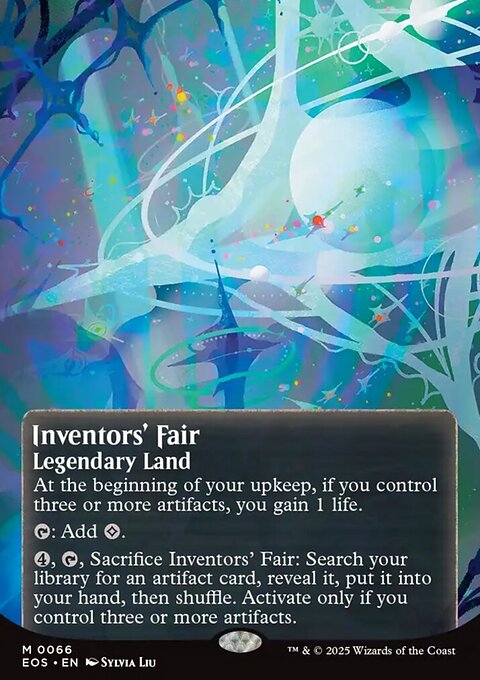 Inventors' Fair, Edge of Eternities: Stellar Sights #66, Magic: The Gathering card
