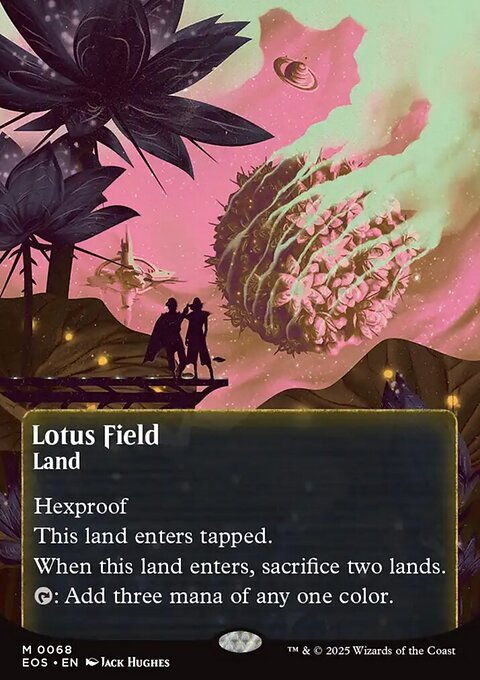 Lotus Field, Edge of Eternities: Stellar Sights #68, Magic: The Gathering card