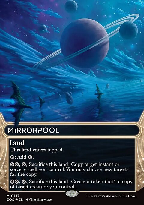 Mirrorpool, Edge of Eternities: Stellar Sights #117, Magic: The Gathering card