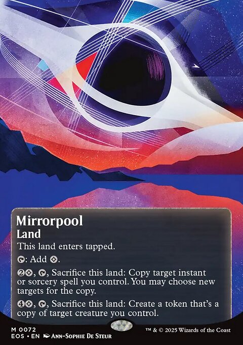 Mirrorpool, Edge of Eternities: Stellar Sights #72, Magic: The Gathering card