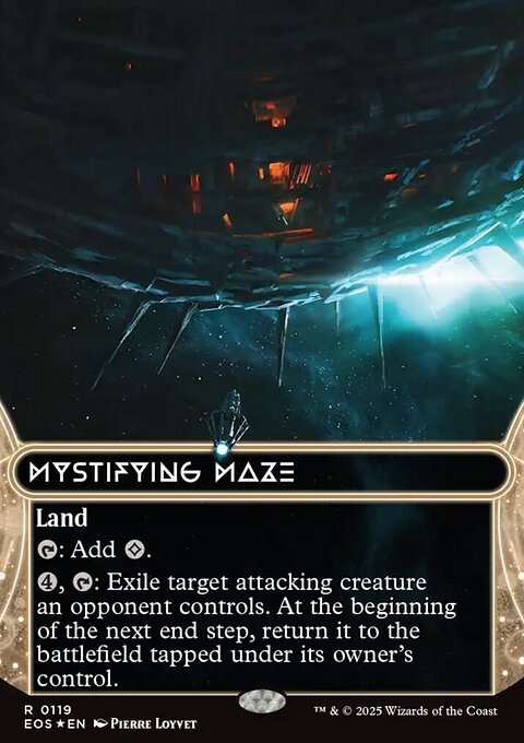 Mystifying Maze, Edge of Eternities: Stellar Sights #119, Magic: The Gathering card
