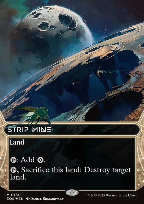 Strip Mine, Edge of Eternities: Stellar Sights #130, Magic: The Gathering card