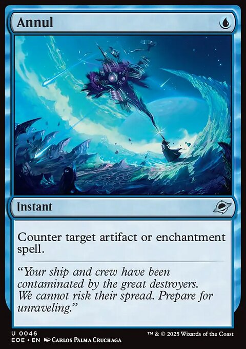 Annul, Edge of Eternities #46, Magic: The Gathering card