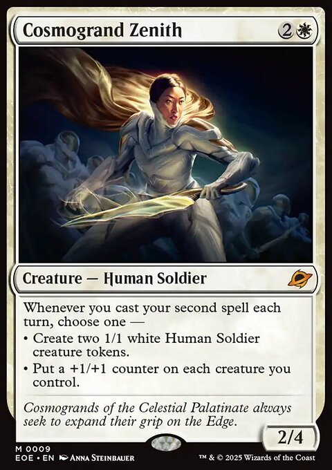 Cosmogrand Zenith, Edge of Eternities #9, Magic: The Gathering card