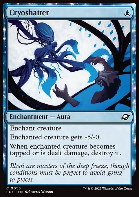 Cryoshatter, Edge of Eternities #53, Magic: The Gathering card