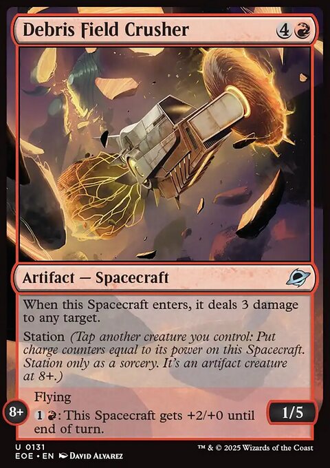 Debris Field Crusher, Edge of Eternities #131, Magic: The Gathering card